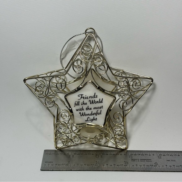 💕2/$20💕 Carlton Cards American Greetings Heirloom Star Ornament - Illuminates - Picture 4 of 8